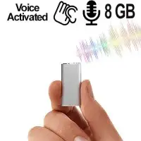 Micro SPY-Recorder, Audiowanze (VAS) 8 GB